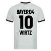 Bayer 04 Leverkusen Florian Wirtz 10 Borte 23-24 - Herre Fotballdrakt